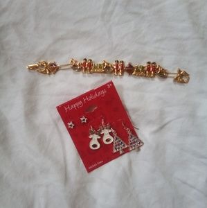 A winter jewelry set